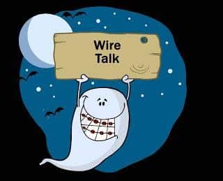 wire talk ghost halloween